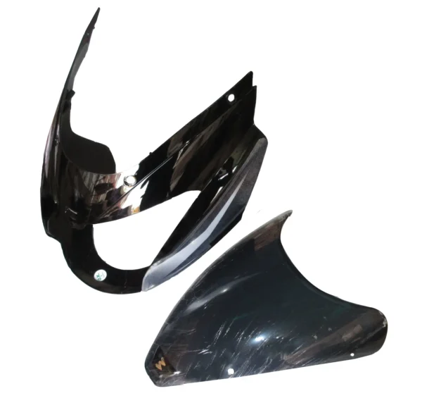 Headlight Mask Bajaj Pulsar 150 180cc Black Silver