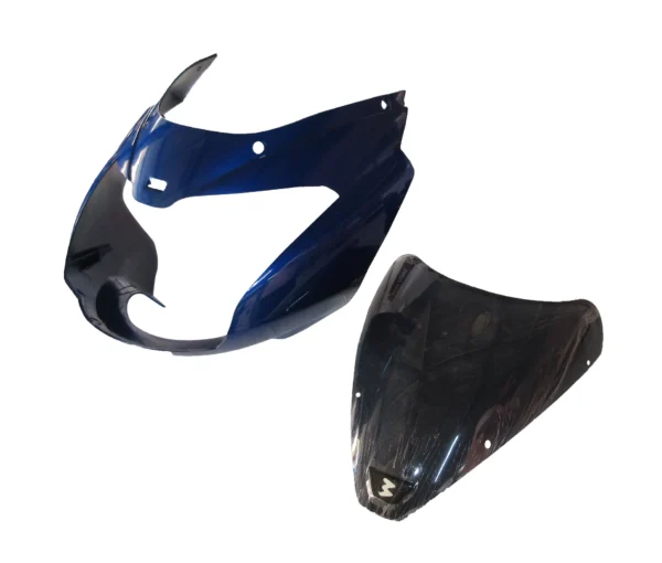 Headlight Visor for Bajaj Pulsar 200cc Blue