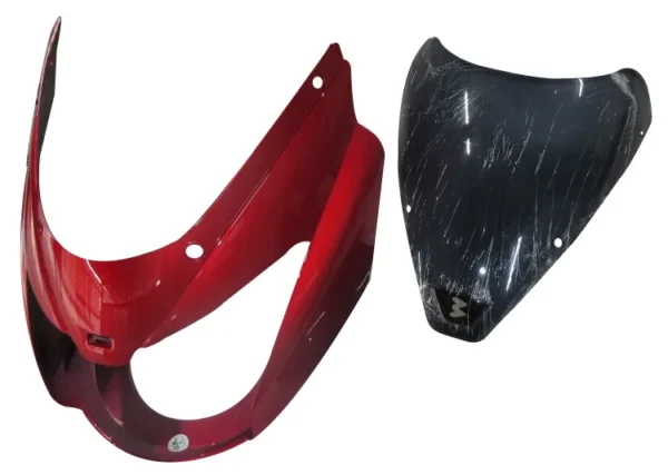 Headlight Mask Bajaj Pulsar N M Red