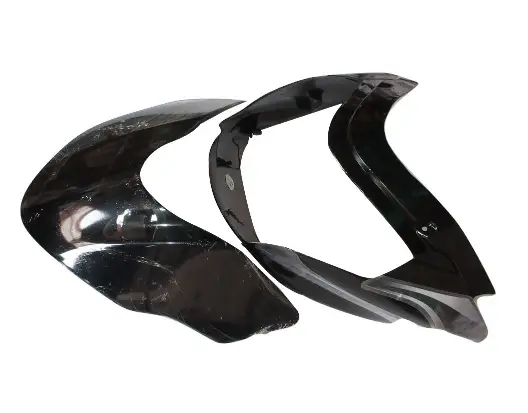 Headlight Mask for Bajaj XCD 135cc Black Green