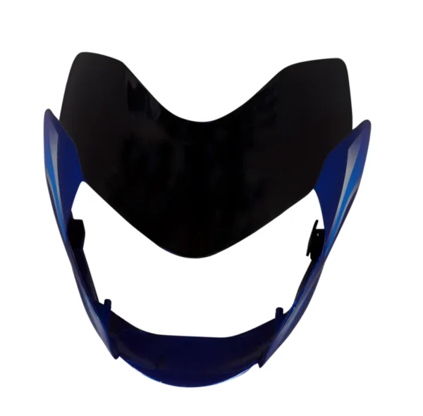 Headlight Visor for Bajaj XCD 135cc Blue