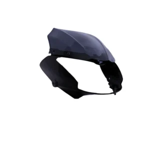 Headlight Visor for Bajaj XCD Black