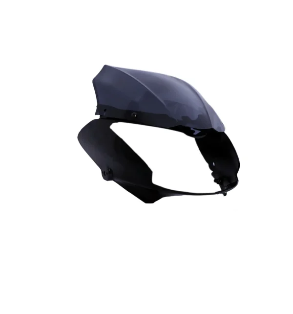 Headlight Visor for Bajaj XCD Black