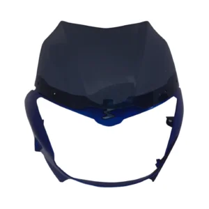 Headlight Visor for Bajaj XCD Blue