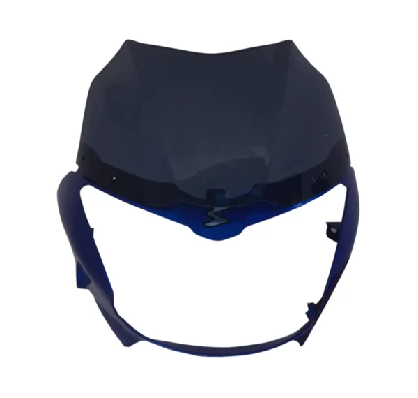 Headlight Visor for Bajaj XCD Blue