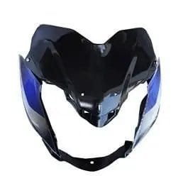 Headlight Visor Mask for Bajaj Discover 125 ST Blue