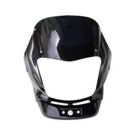 Headlight Visor for Bajaj Platina 125cc Silver