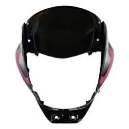 Headlight Visor for Bajaj Platina BS6 BK Red