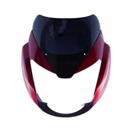 Headlight Visor for Bajaj Pulsar UG7 8 Red