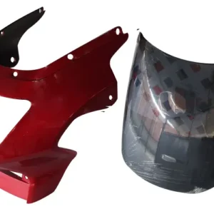 Headlight Mask for Hero CBZ Red