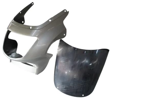 Headlight Mask for Hero CBZ Silver