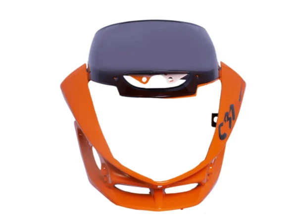 Headlight Visor for Hero CBZ Xtreme Orange