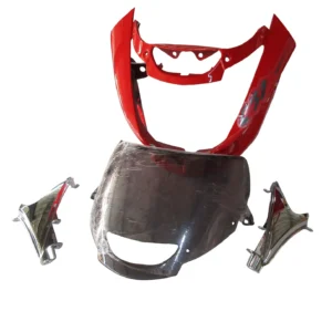 Headlight Visor for CBZ Xtreme Sport Red