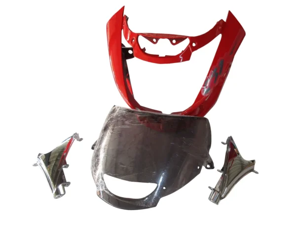 Headlight Visor for CBZ Xtreme Sport Red
