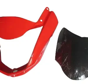Headlight Visor for Hero CBZ Xtreme Type 3 Sport Red