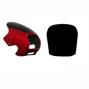 Headlight Visor for Hero CD Deluxe Splendor Red