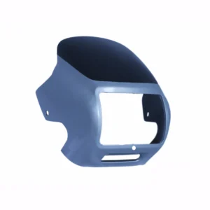 Headlight Visor for Hero CD Deluxe Splendor Silver