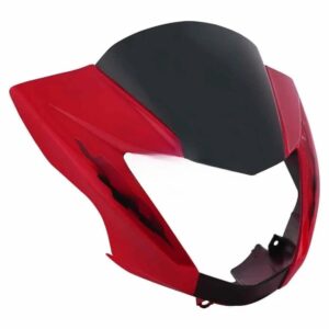 Headlight Visor Mask for Hero Glamour NM Type 4 Red