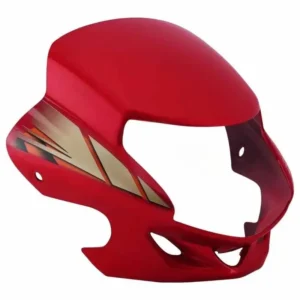 Headlight Visor for Hero HF Deluxe Type 3 Red