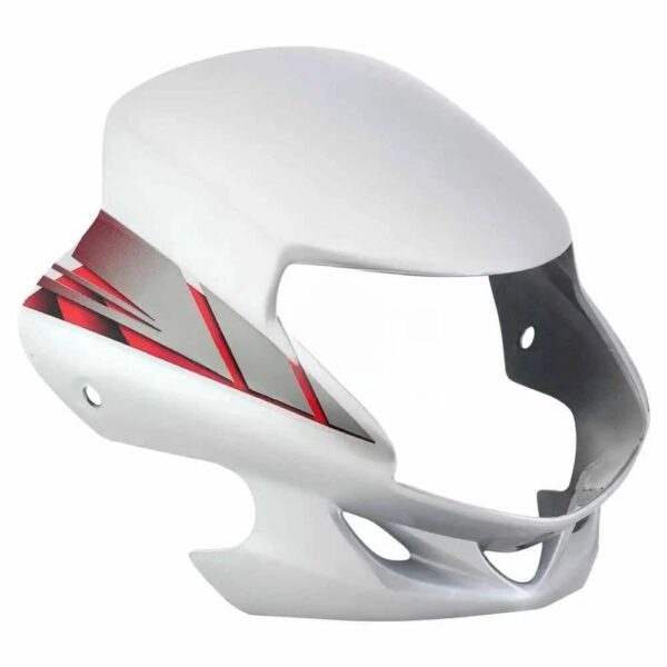 Headlight Mask for Hero HF Deluxe Type 3 Silver