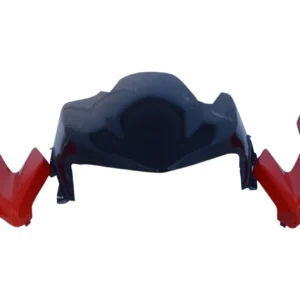 Headlight Visor Mask for Hero Hunk Sport Red