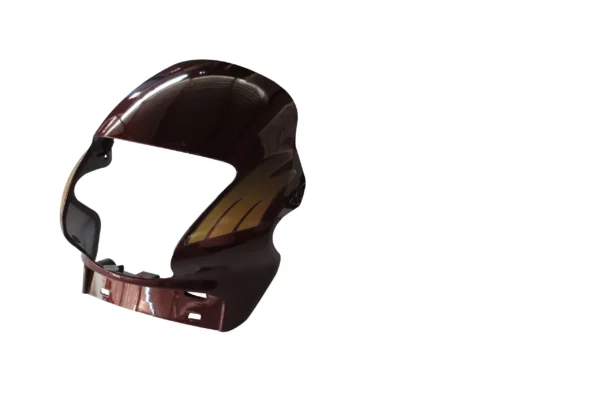 Headlight Visor for Hero Passion Plus Wine Red