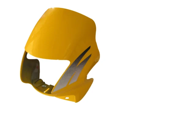 Hero Passion Plus Headlight Visor Yellow