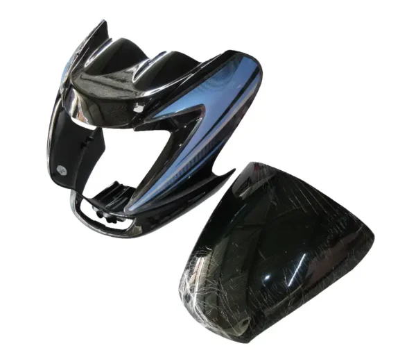 Headlight Mask for Hero Passion Pro Black