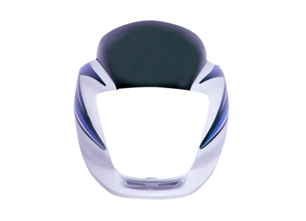 Headlight Visor for Hero Passion Pro Digital White