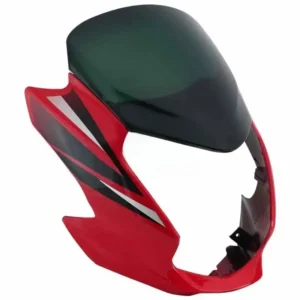 Headlight Visor for Hero Passion XPro Red