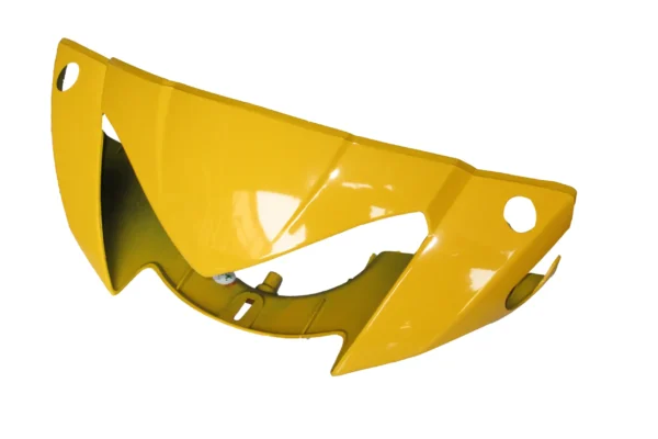 Headlight Mask for Hero Pleasure Yellow