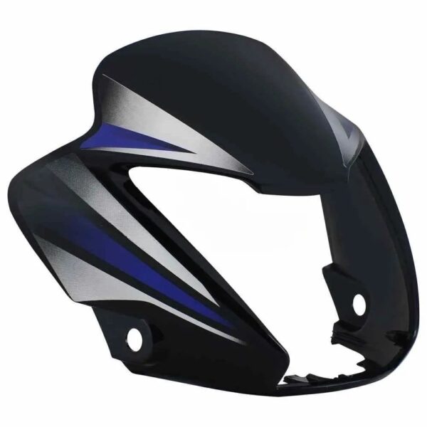 Headlight Mask for Hero Splendor NXG Black Blue