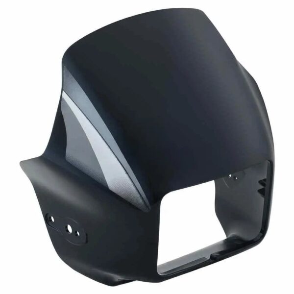 Headlight Mask for Hero Splendor Pro Black Grey
