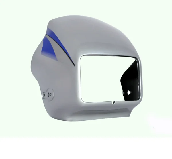 Headlight Visor for Hero Splendor Pro Silver