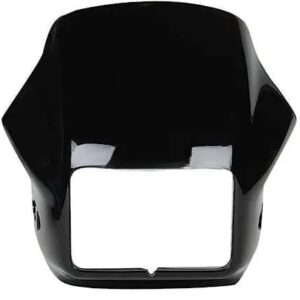Headlight Visor for Hero Splendor Plus Black