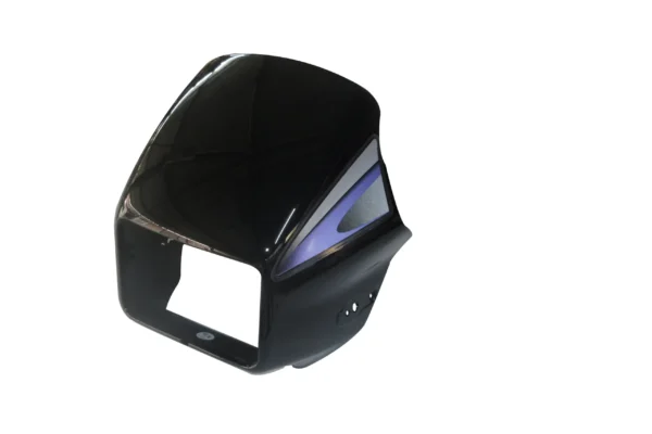 Headlight Visor for Hero Splendor Plus Black