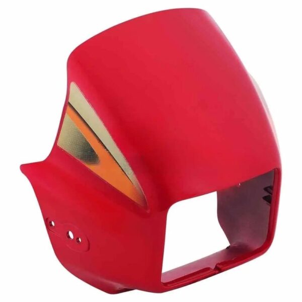 Headlight Visor for Hero Splendor Plus Red
