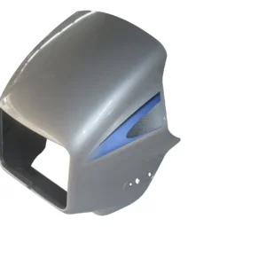 Headlight Mask for Hero Splendor Plus Silver