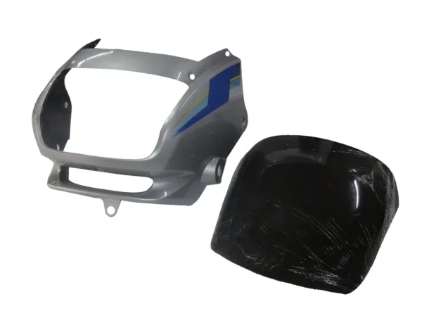 Headlight Mask for Hero Super Splendor Silver