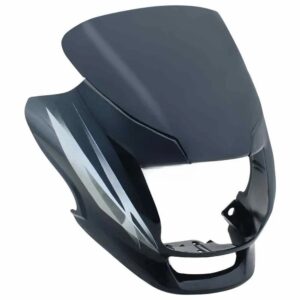 Hero Splendor Headlight Mask Black Grey