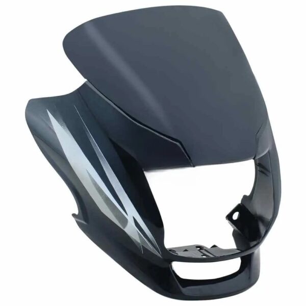 Hero Splendor Headlight Mask Black Grey