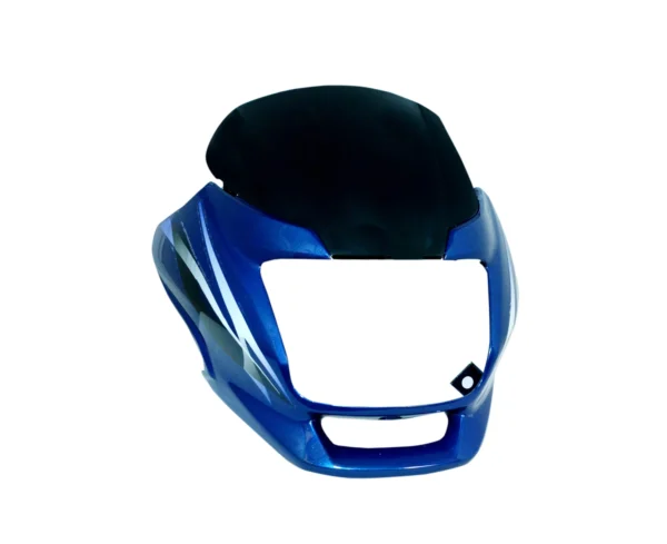 Hero Splendor Headlight Visor Mask Blue