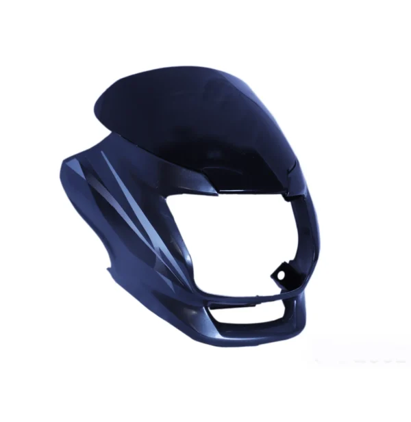 Headlight Visor Mask for Hero Super Splendor Grey
