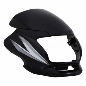 Hero Splendor Headlight Visor Mask Black Grey