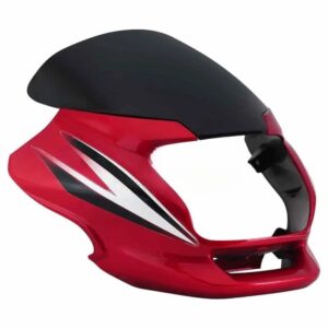 Headlight Visor Mask for Hero Super Splendor Red