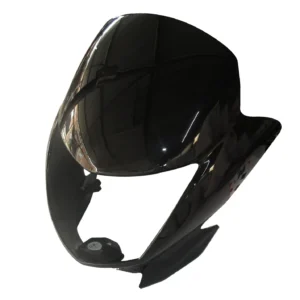 Headlight Mask for Honda Dream Neo Black