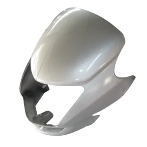 Headlight Visor Mask for Honda Dream Yuga Silver