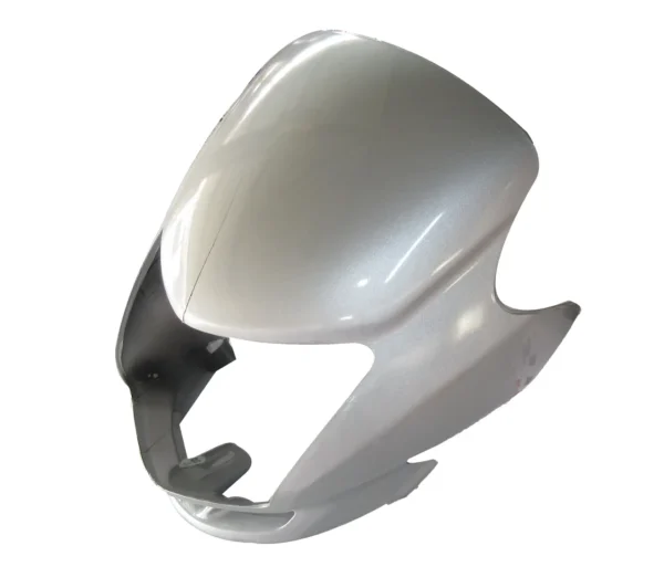 Headlight Visor Mask for Honda Dream Yuga Silver
