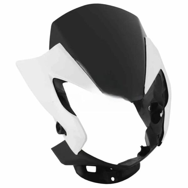 Headlight Visor for Honda Livo White