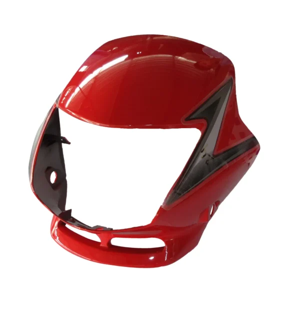 Honda Shine Headlight Visor Mask Red